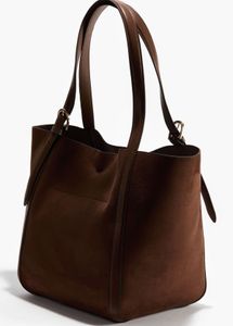 H&amp;M Chic Suede Tote Bag