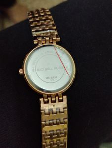 MICHAEL KORS DARCI FUCHSIA DIAL GOLD LADIES WATCH