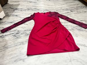 Pink Short Dress/ Top