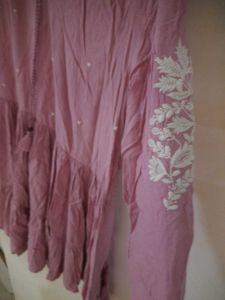 Boho Tiered Embroidered Dress