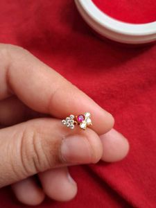 beautiful new Nose Pins - Set of Two