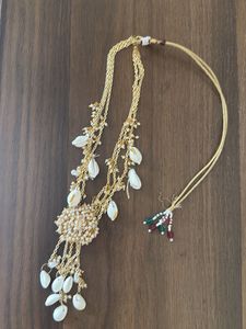 Boho Shell & Pearl Necklace