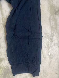 Classic Navy Blue Long Sleeve Top