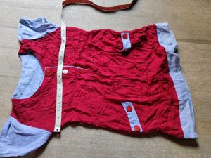 Red & Blue  Top