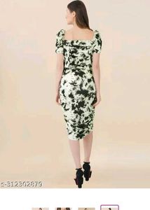 Stylish  Printed Bodycon dress ❤️🌸