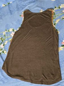 bohemian sleevless top