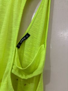 Neon Green Tank Top