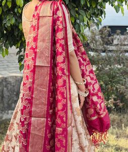 Stunning Silk Lehenga Choli Set