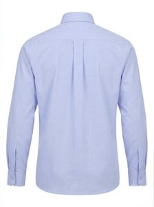 SAINT LAURENT YSL Classic Blue Button-Down Shirt