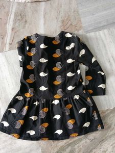 Stylish Black Printed dress