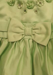 A Cute Baby Frock With Cotton Lining