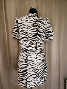 Stylish Zebra Print Co-ord Set