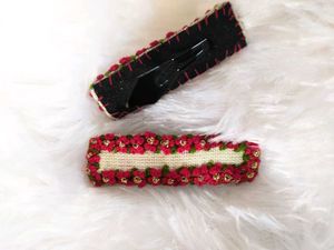 Floral Hair Clips