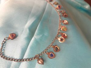 Multi Coloured Heart Beads Bracelet