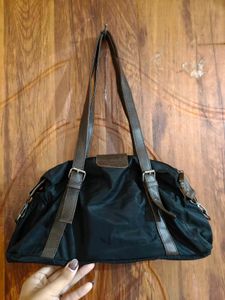 Stylish Y2k vintage Black &amp; Brown Shoulder Bag