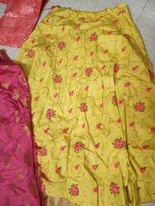 Yellow Lehenga Choli Set