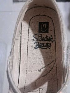 Sparkly Bow Shoes for Girls