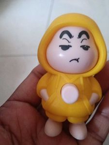 Cute Yellow Cartoon Toy Figure