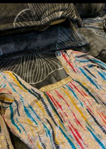 🎀🕊️Vibrant Striped Kurta Set
