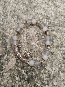 Unique Beaded Bracelet with Charms