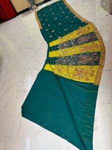 lehnga type saree
