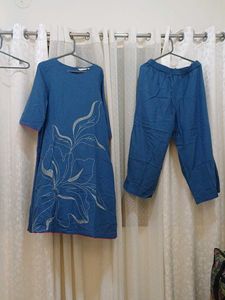 Blue Kurta Set