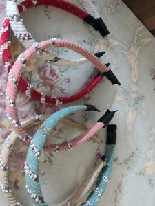 Set of Embellished Hairbands