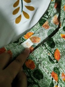Floral Print Kurta