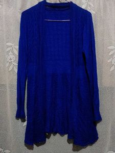 Vibrant Blue Cardigan