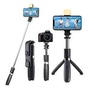 Selfie Stick with Light and wireless remote