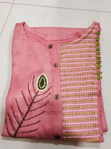 Art Silk Kurta