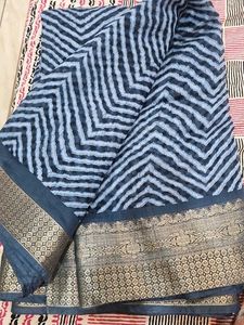 Chiffon Chevron Saree
