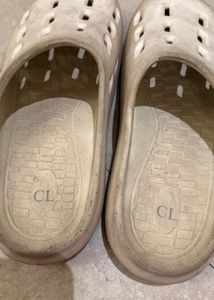 Cream Casual Clogs