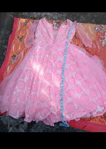 Pink Tulle Party Dress