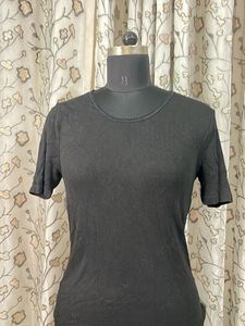 Black Crew Neck T-Shirt
