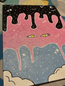 Abstract Eye Painting