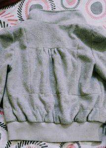 Gray Casual Jacket