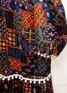 Patchwork Bohemian Dress💗