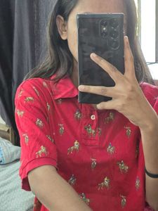 Ralph Lauren Red Polo Shirt