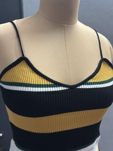 Striped Knit Cami Top
