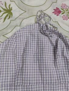 Cute Gingham Checkered Dress