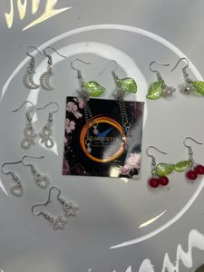 Cute Silver Charm Earring