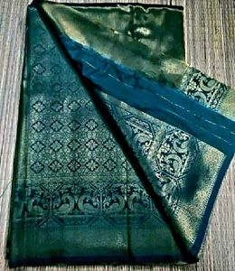 sea green Bridal tissue saree