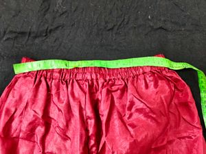 Maroon Georgette Stitched Dress