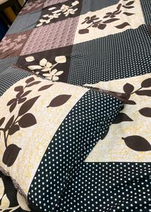 Double Bedsheet With 2 Pillow Covers