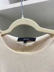 Vero Moda Sheath Beige Dress