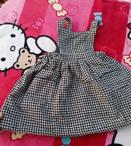 Cute Houndstooth Dress girls