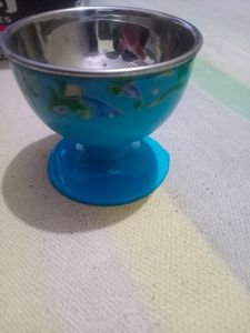 Retro Stainless Steel Dessert Cups