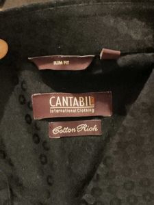 Cantabil Slim Fit Cotton Rich Shirt