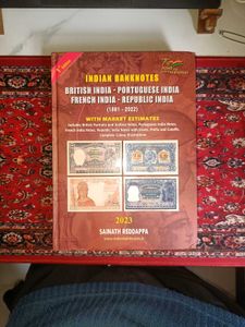 Indian Banknotes Book 1861-2022